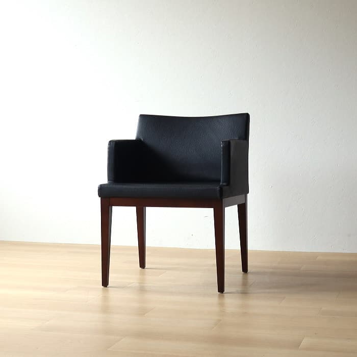 QUON アームチェア ラウンジチェア 肘付イス 木製②