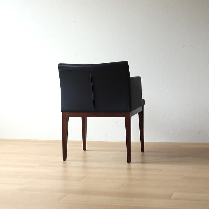 QUON アームチェア ラウンジチェア 肘付イス 木製②