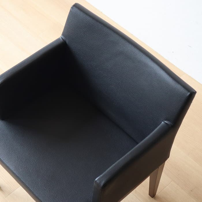 QUON アームチェア ラウンジチェア 肘付イス 木製②