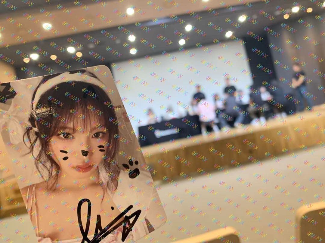 IVE Secret サイン会　未公開トレカ　直筆サイン　イソ（8/29）