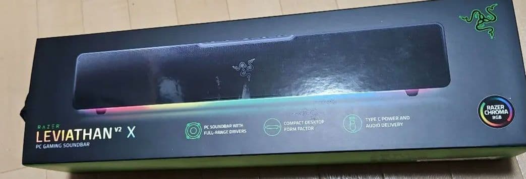 Razer レイザー Leviathan V2 X ゲーミング サウンドバー