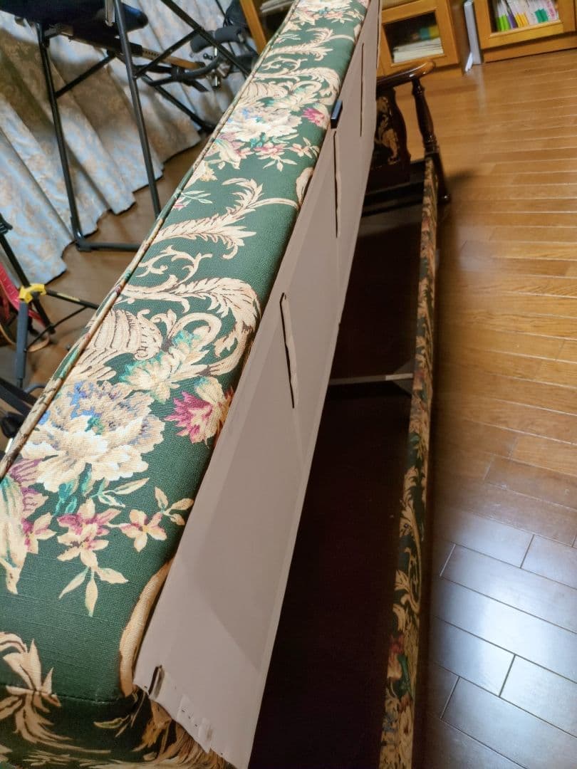 ◎引越しに伴い出品します◎カリモク　ソファベッド　3人がけ