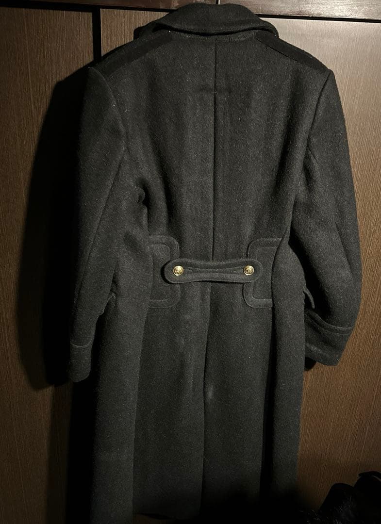 唯一無二⭐️将校 ミリタリー ナポレオンコート ヘヴィ ドイツ軍 ブラック