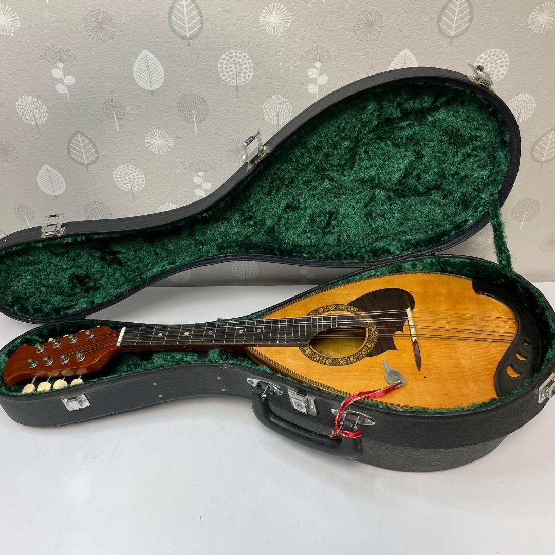 美品 SUZUKI M-210 鈴木バイオリン マンドリン ハードケース付