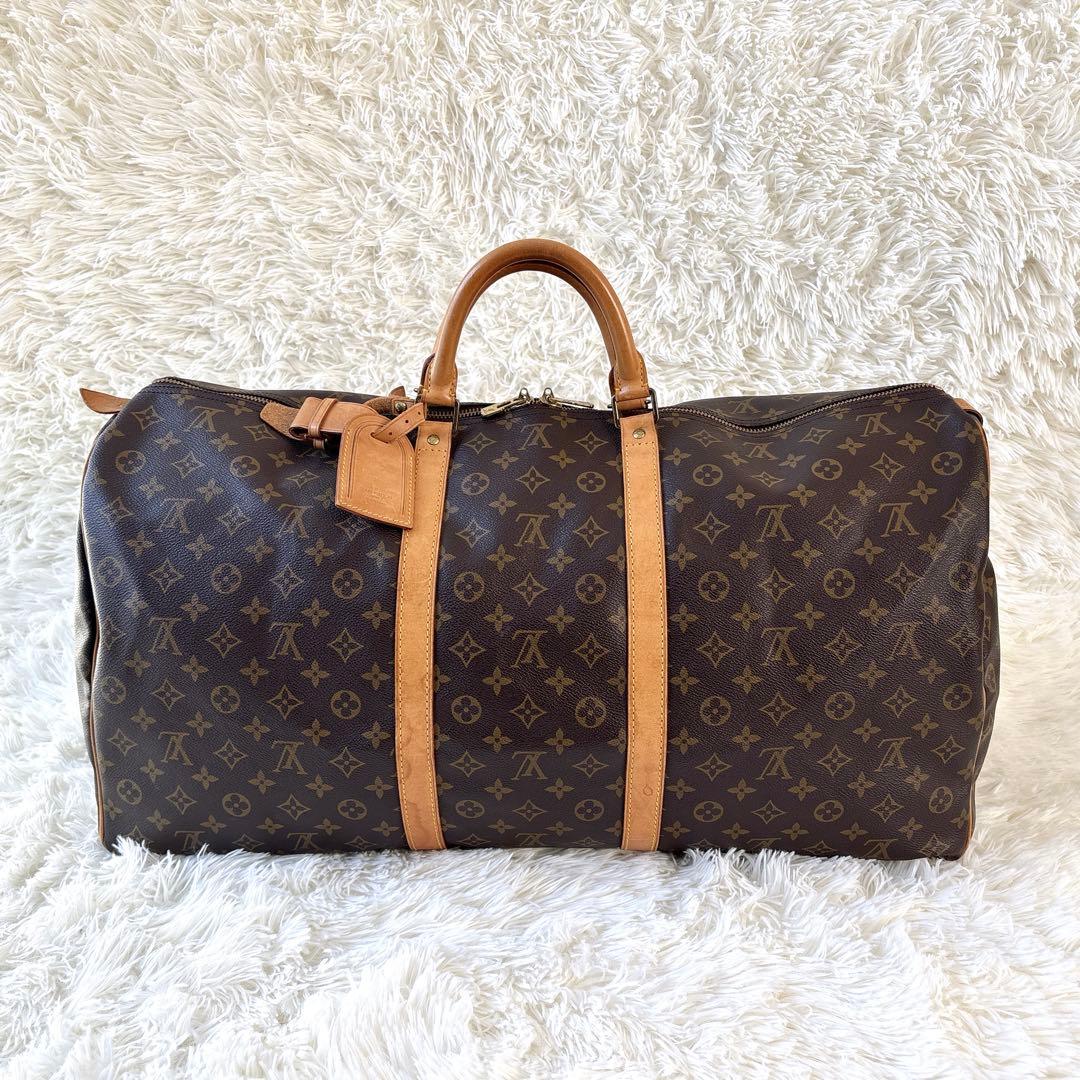 LOUIS VUITTON ヴィトン モノグラム キーポル60 ボストンバッグ