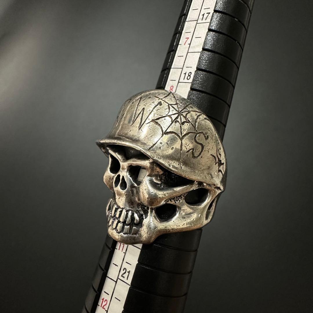 Travis Walker Helmet Skull Ring 21号　保証書付