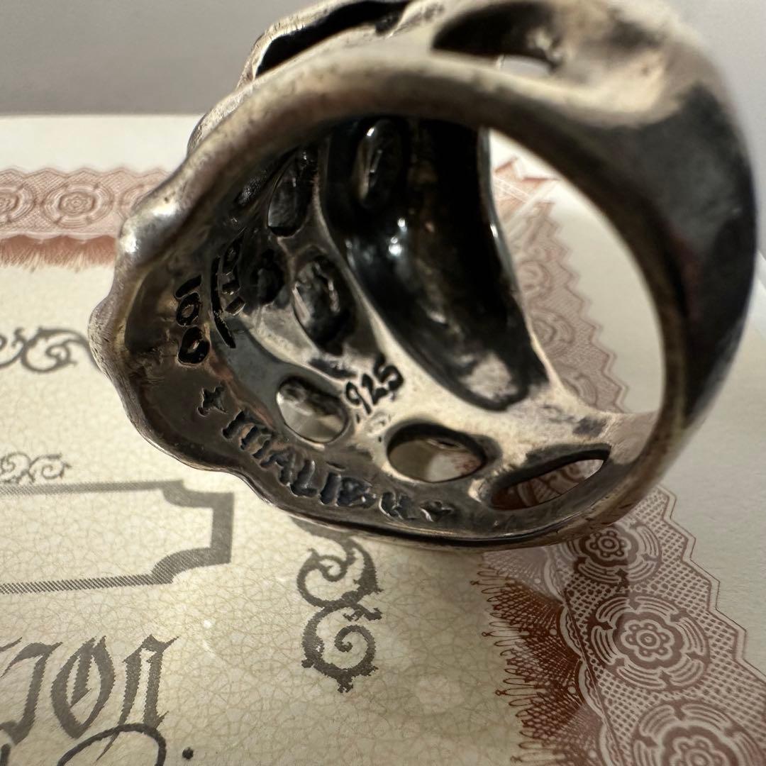 Travis Walker Helmet Skull Ring 21号　保証書付