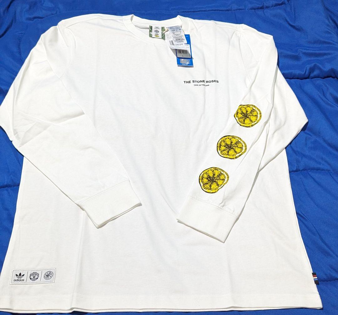 海外限定 adidas マンチェスターユナイテッド×ストーンローゼス長袖Tシャツ