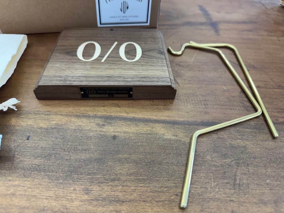 ネルデザインワークス　J UNIQUE WOOD コラボ　ランタンスタンド