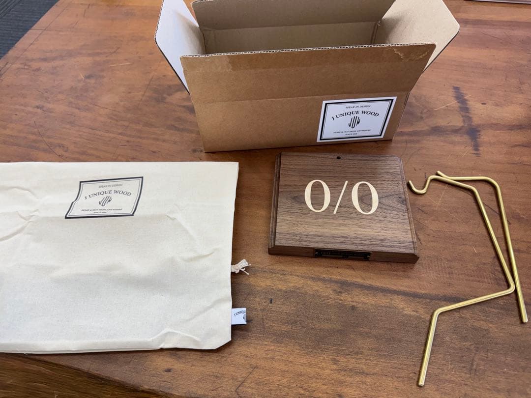 ネルデザインワークス　J UNIQUE WOOD コラボ　ランタンスタンド