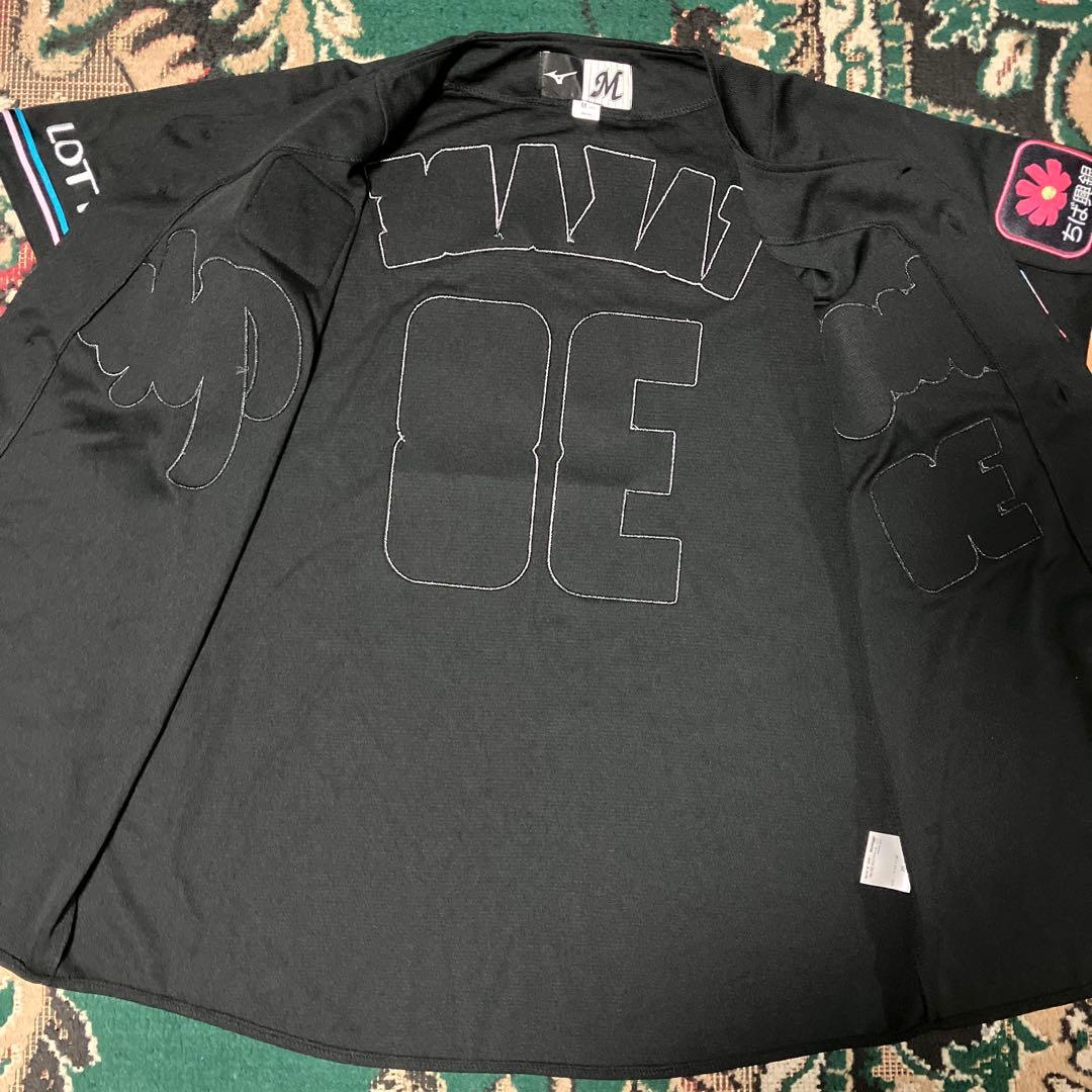 千葉ロッテマリーンズ　ブラックサマー　ユニフォーム　髙部　38