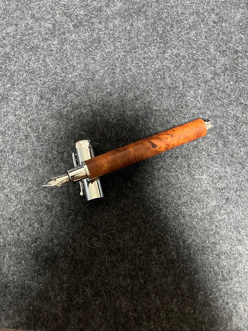 木軸シャーペン・万年筆セット【バラ売り不可】