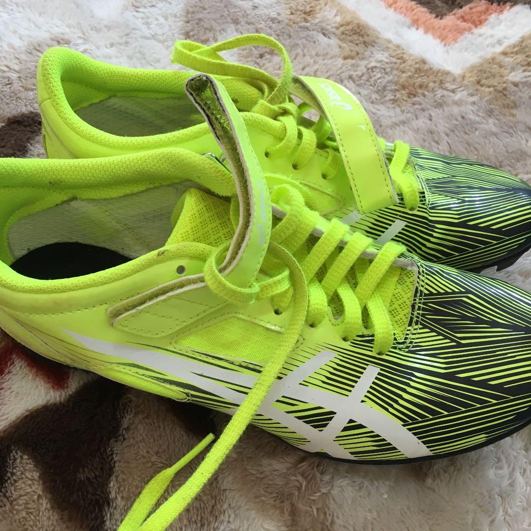 25.5cm陸上スパイクアシックスヒートスプリント