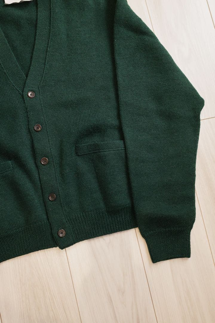 【RE-PURPOSE / リパーパス】CARDIGAN グリーン