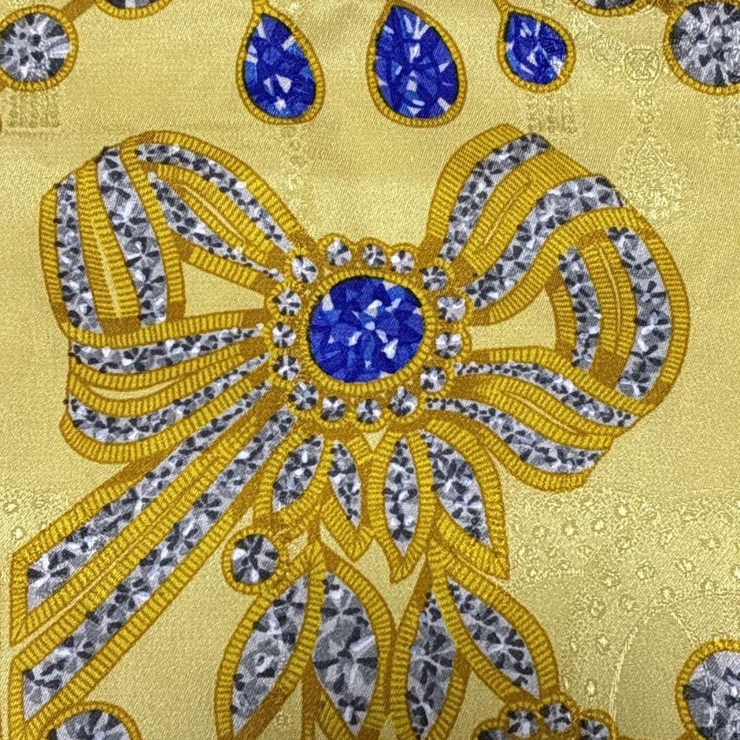 【極美品】Cartie カルティエ シルク イタリア製 大判スカーフ ストール