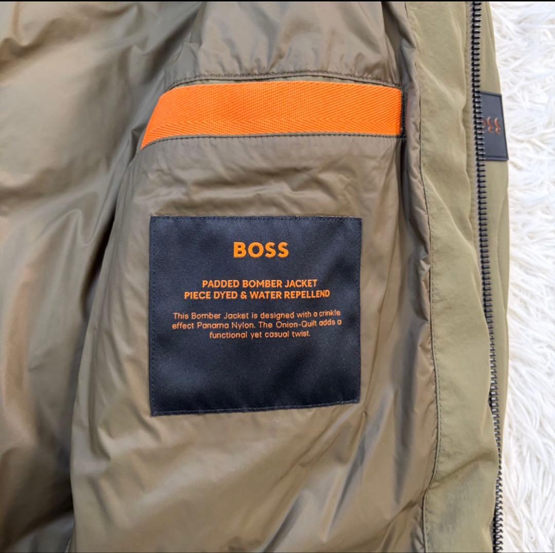 現行/M相当✨HUGO BOSS ヒューゴボス ボンバージャケット キルティング