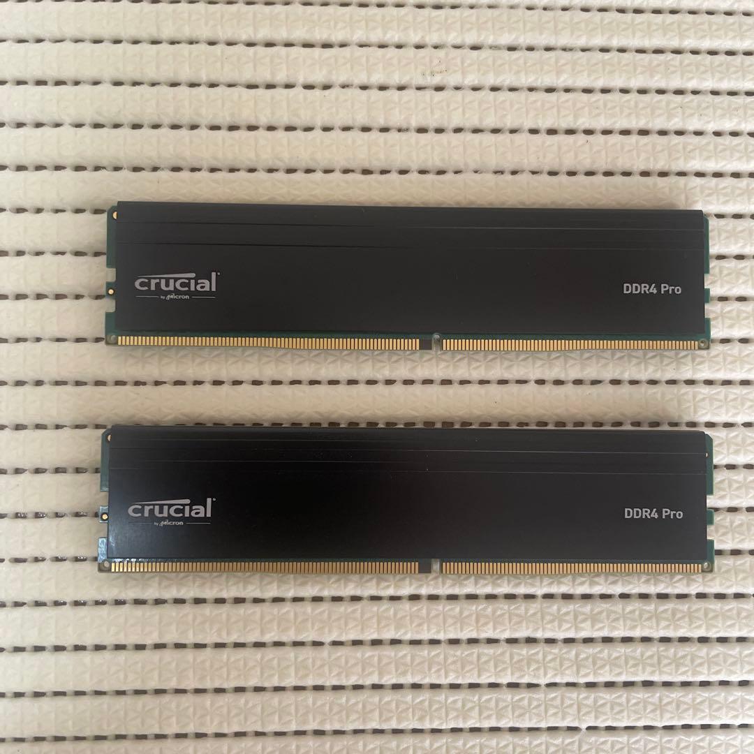 crucial DDR4 pro 3200 16GBx2 合計32GB
