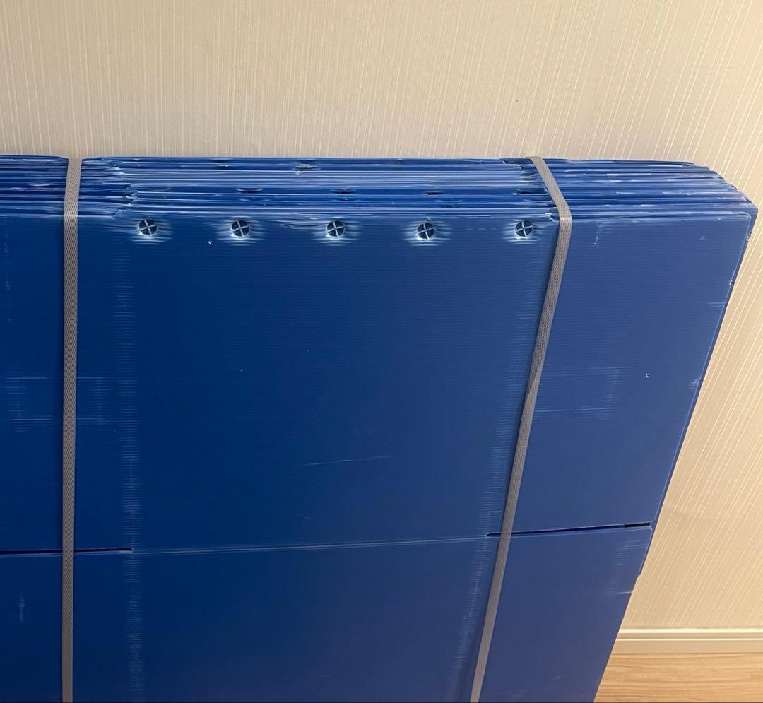 新品　130サイズ 収納箱 10枚セット　プラスチック段ボール　引越しボックス