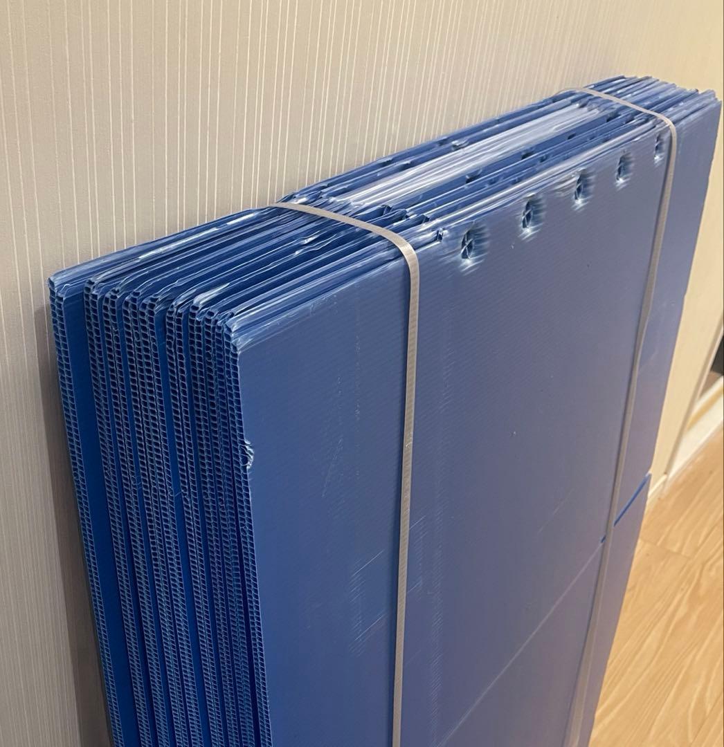 新品　130サイズ 収納箱 10枚セット　プラスチック段ボール　引越しボックス