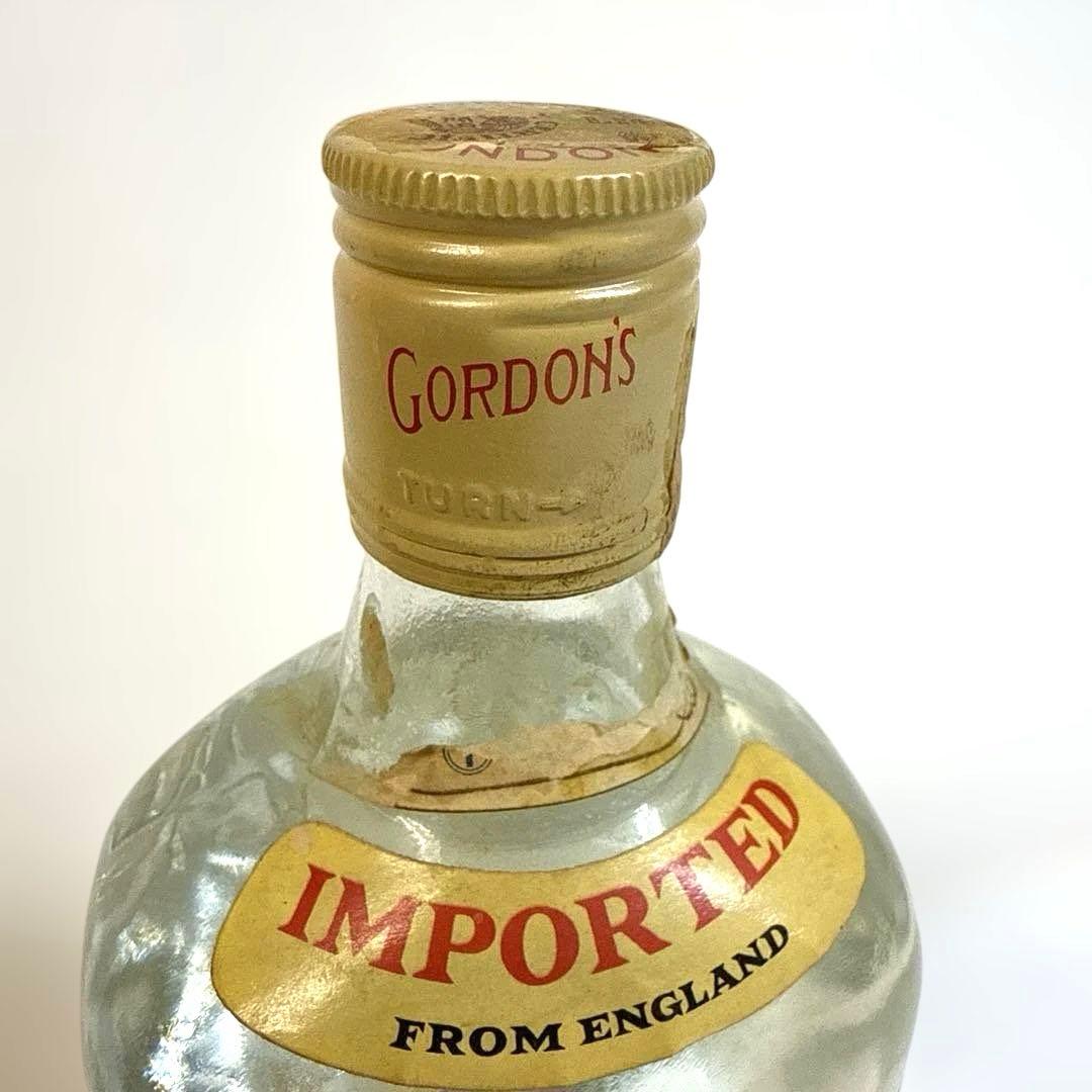 ゴードンGordon's Dry Gin 750ml 47%とミニチュアセット