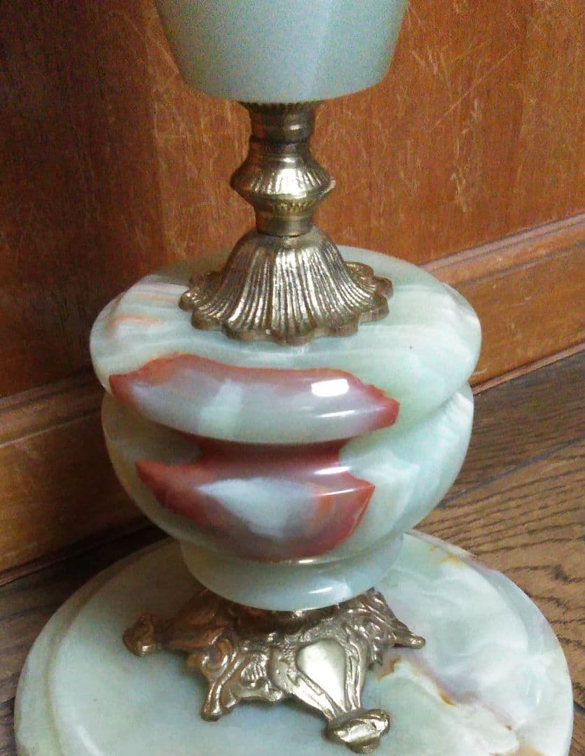 アンティーク 大理石 スタンド 灰皿 クラシック インテリア 工芸品