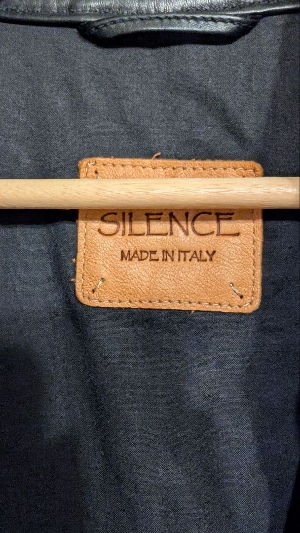 希少サイズ　SILENCE シングルレザー ジャケット　ゴートスキン