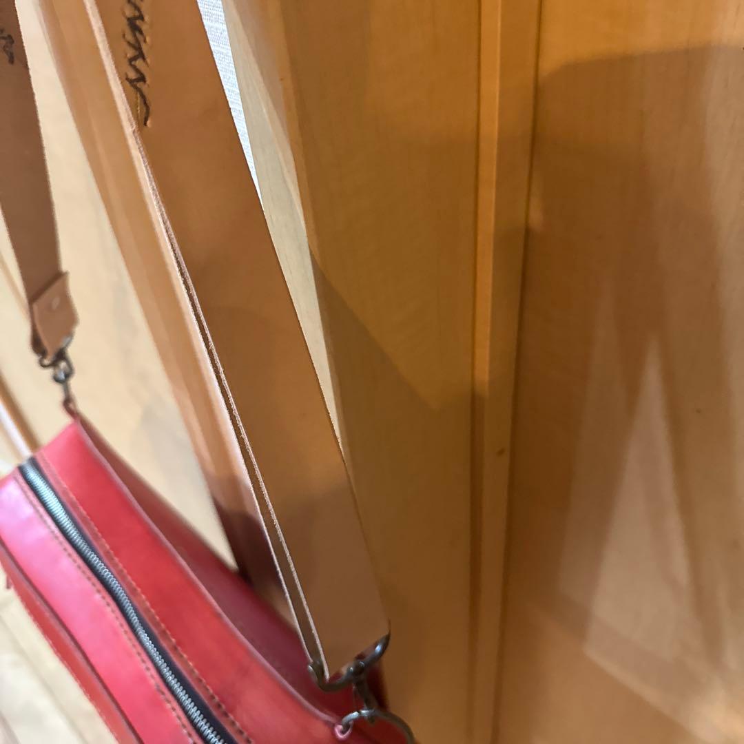 レザークラフト　デザイナーズ　メッセーンジャーバッグ