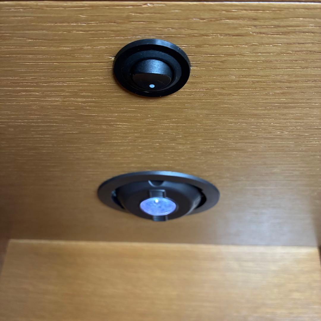 美品　フランスベッド　照明付き　ナイトテーブル　ES-TN Y ②