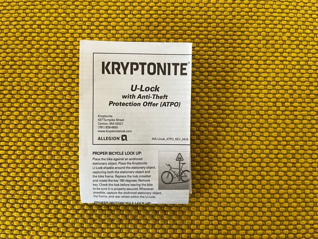★KRYPTONITE Evolution Mini-6 &フレックスケーブル