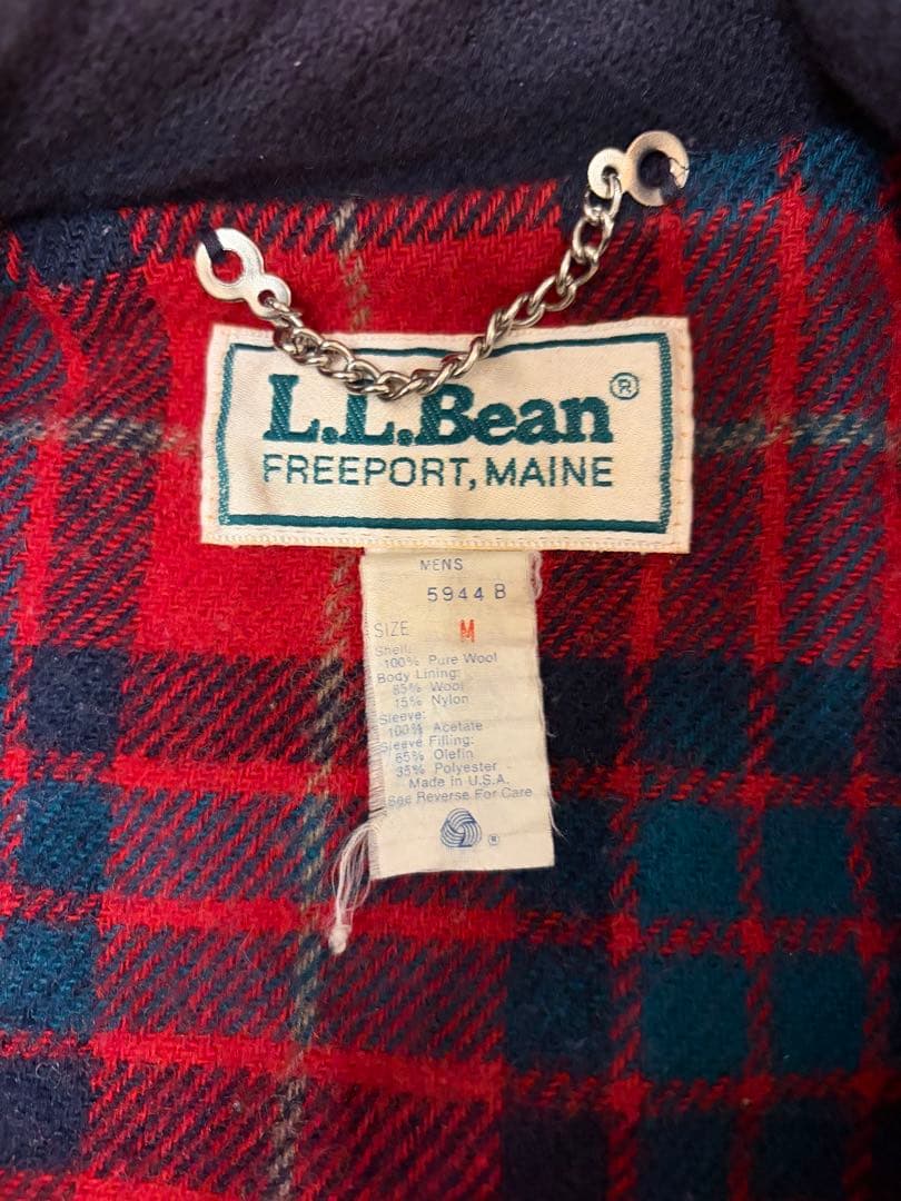 LLbean ウール　ブルゾン　ショート　短丈
