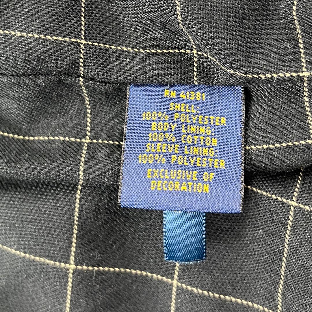 ポロ ラルフローレン スイングトップ XLサイズ 黒 RALPH RAULEN