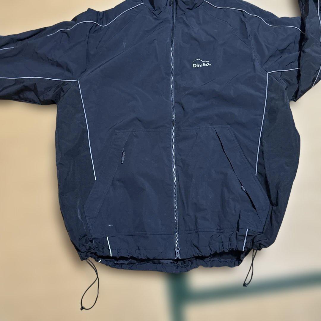 スノーボード DIMITO track os jacket XXL BLACK