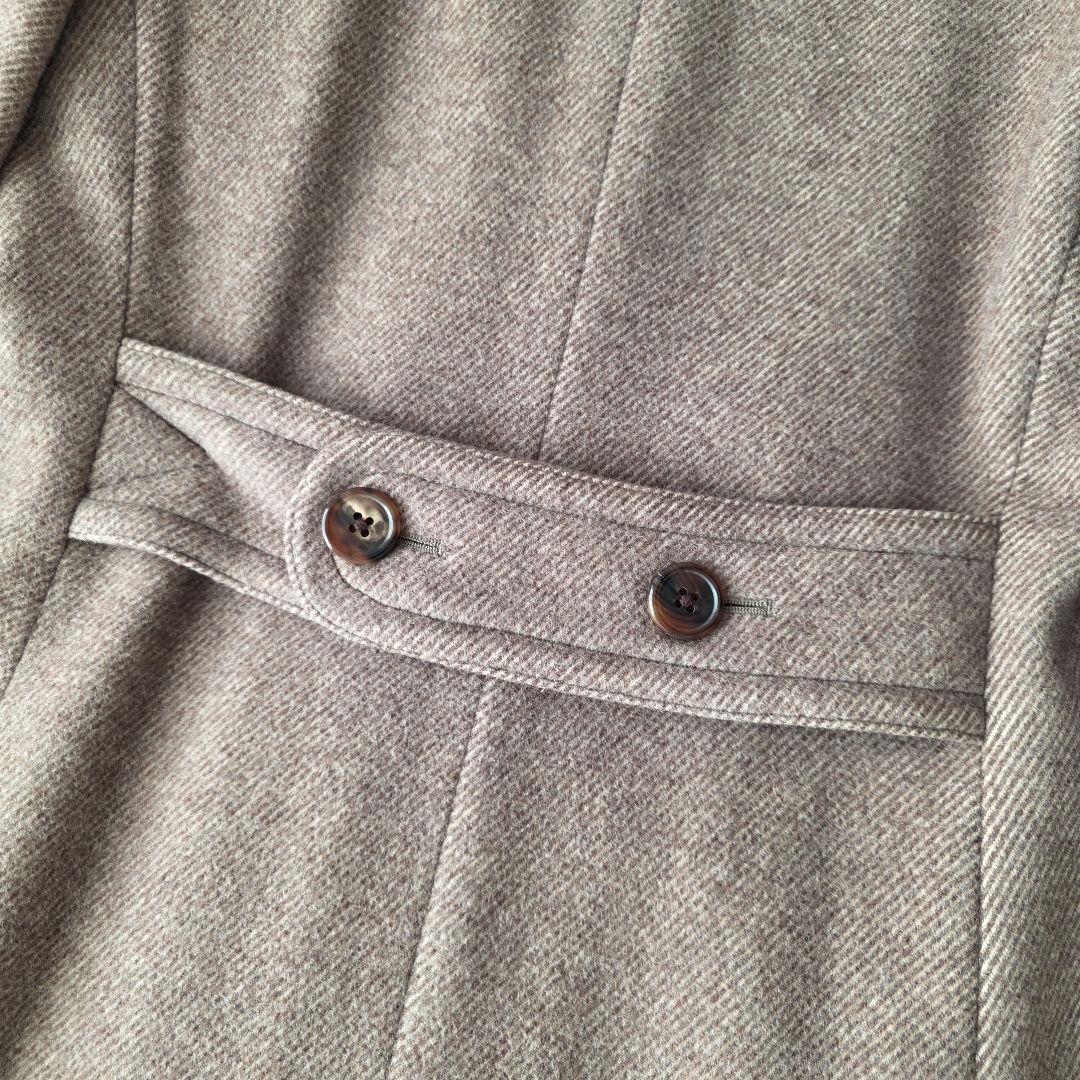 【アンゴラブレンド】ラルフローレン ダブルブレスト ロング チェスターコート 9