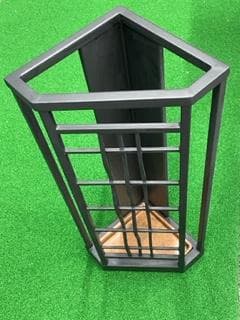 おしゃれなレトロデザイン　傘立て　　モダンアンティーク調　　スチールアイアン