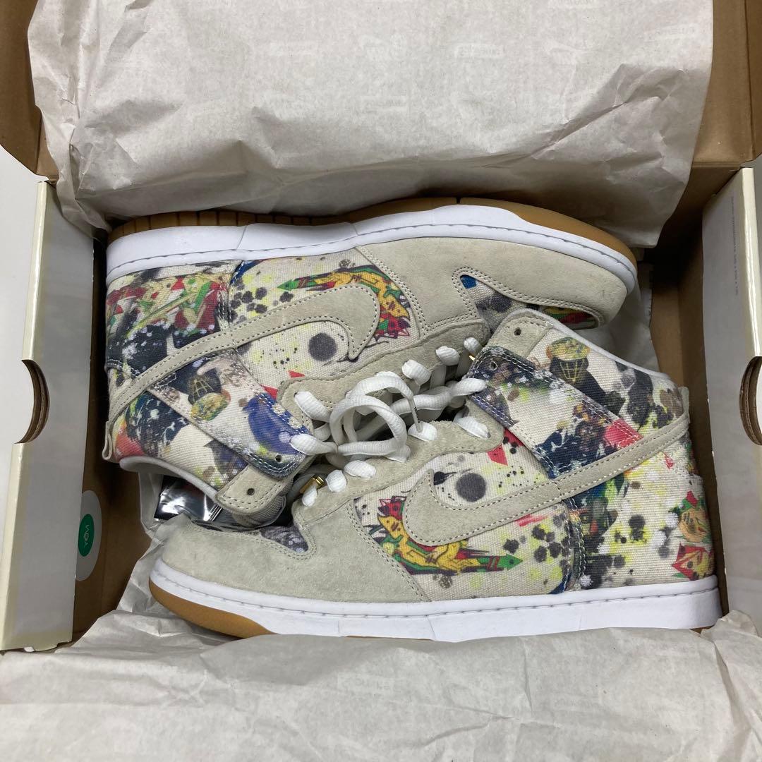 Supreme × Nike SB Dunk High Rammellzee