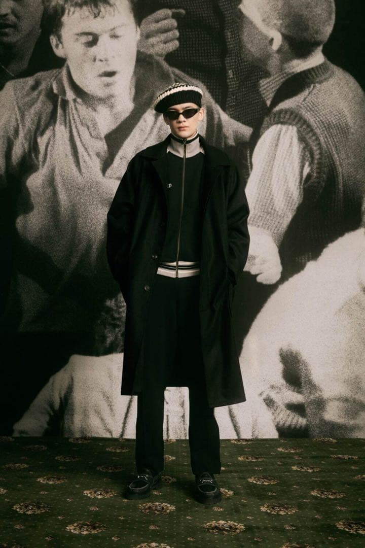 【23AW】NICHOLAS DALEY BIG MAC COAT BLACK