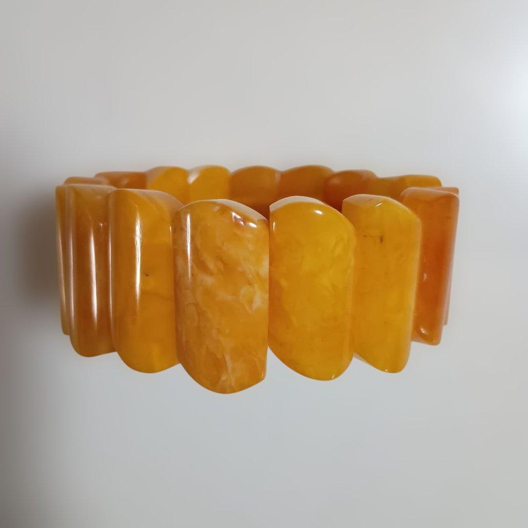 琥珀製ブレスレット