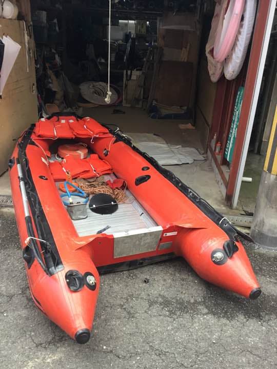 アキレスゴムボート  5人乗り