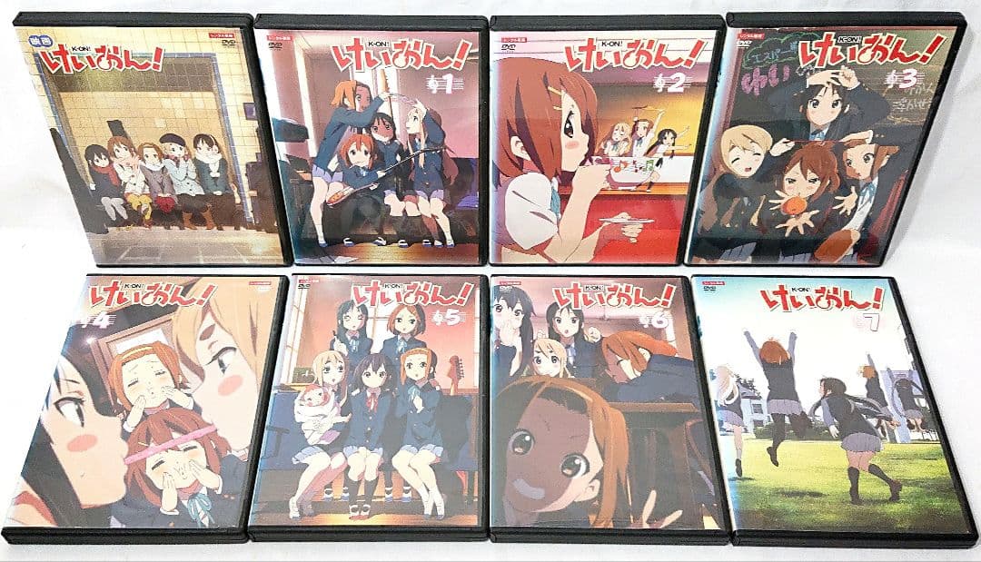 ケース無し//けいおん【1期+2期+劇場版】DVD 全17巻セット