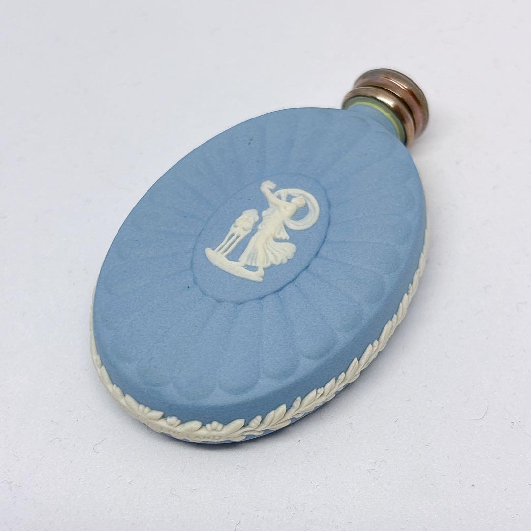 【未使用】ウェッジウッド ジャスパー パヒュームボトル オーバル型 パンドラ