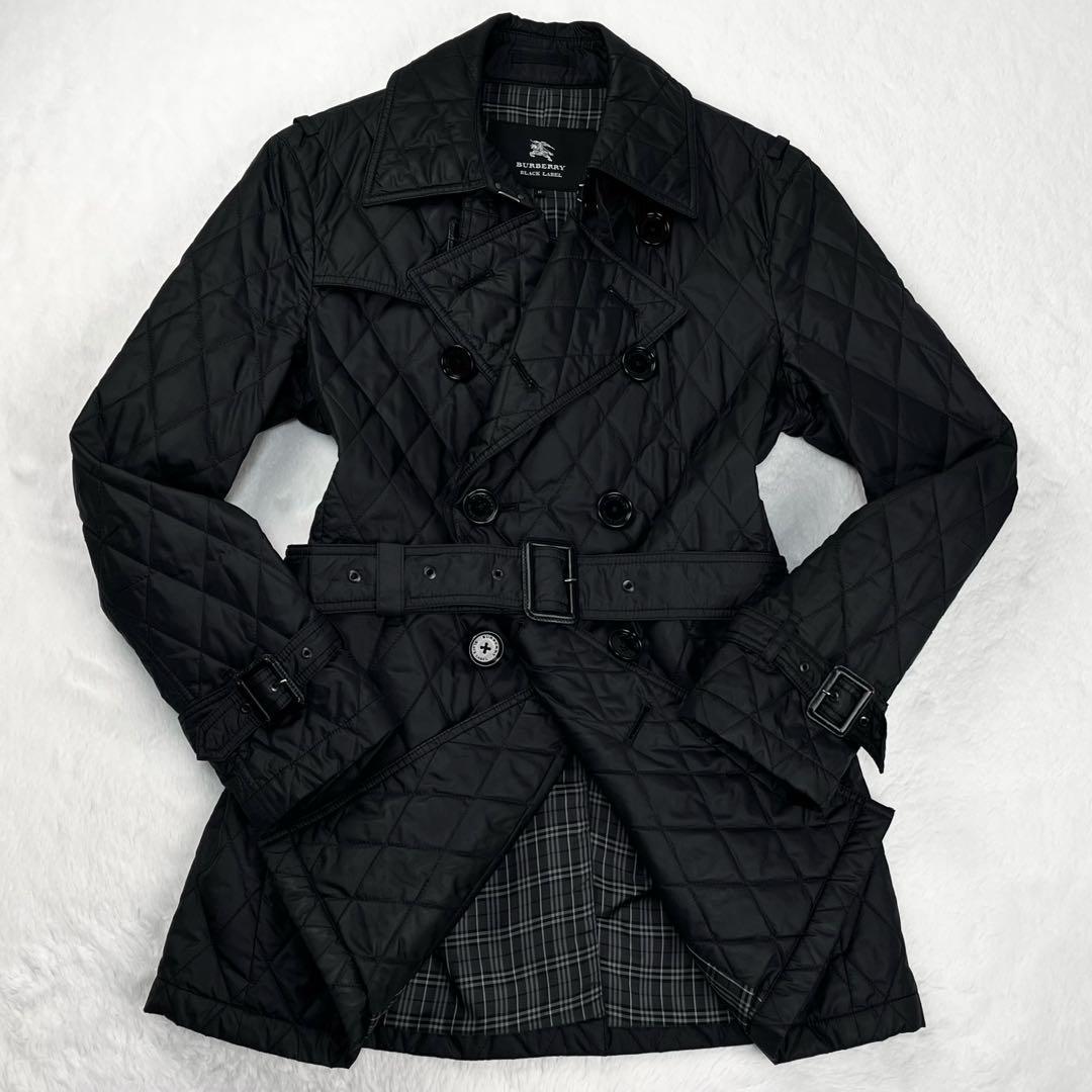 Memo様 バーバリーブラックレーベル キルティングトレンチコート ノバチェック