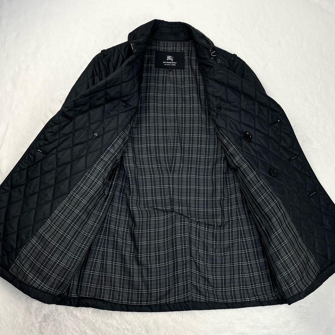Memo様 バーバリーブラックレーベル キルティングトレンチコート ノバチェック