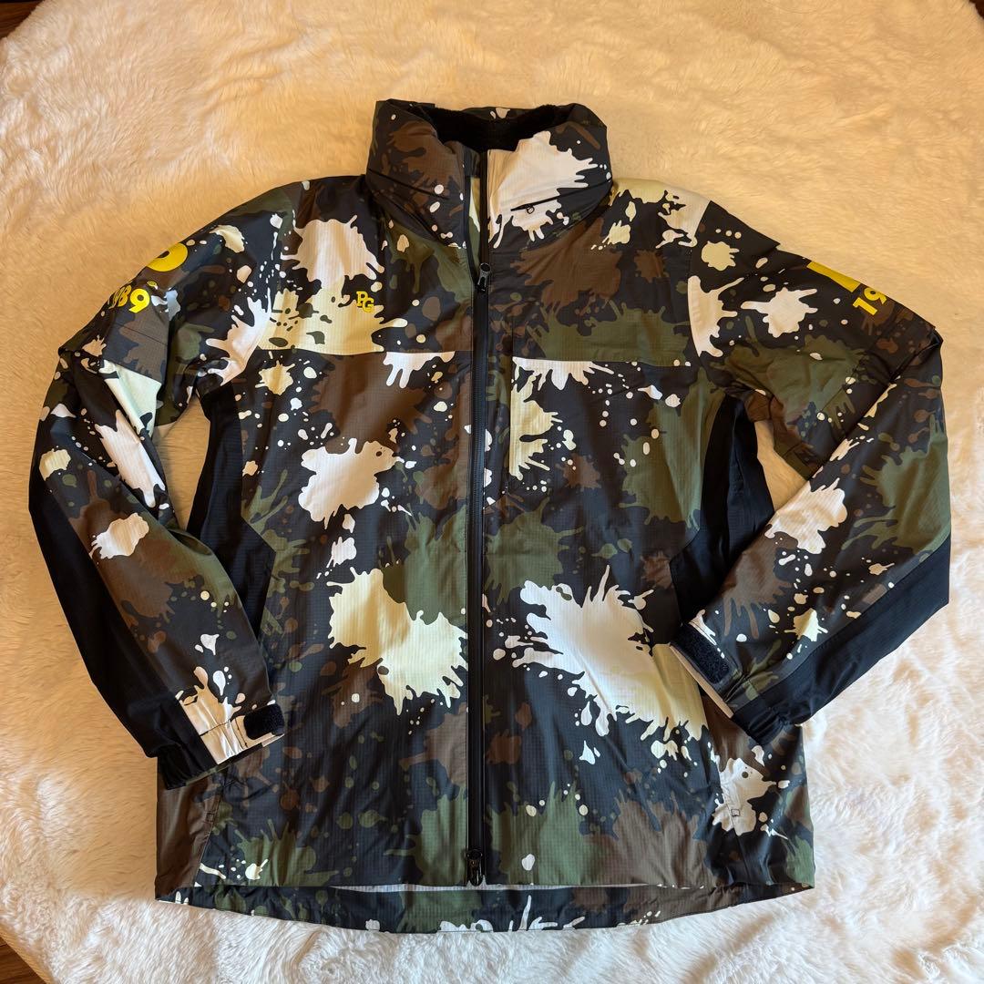 パーリーゲイツ　ゴルフウェア　カモフラ　4way　バッグロゴ