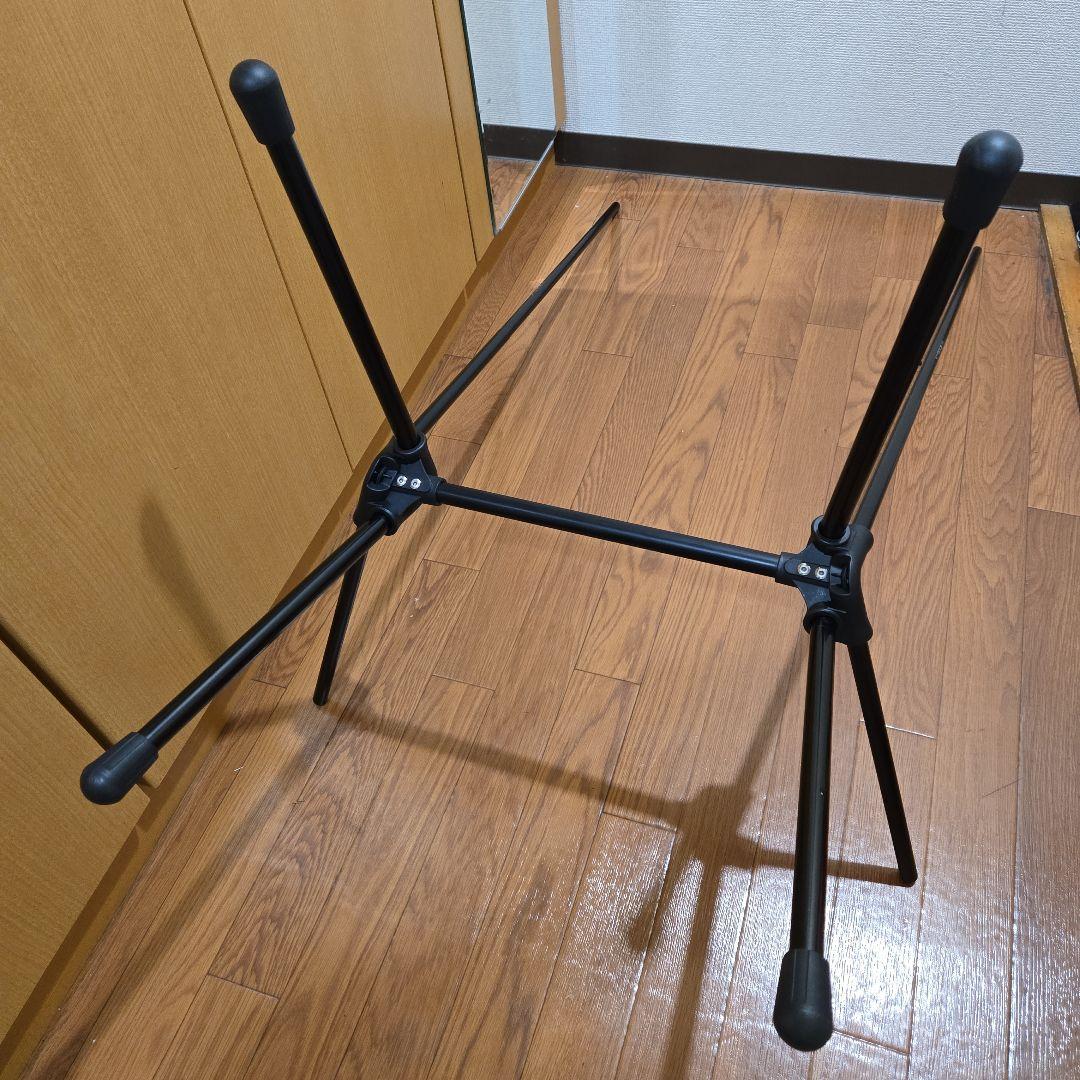 ヘリノックス カモ柄サバンナチェア グランドシート付(グランドシート穴あり)