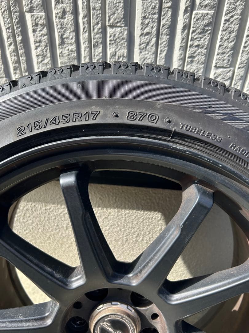 スタッドレスタイヤ　ホイール　4本セット