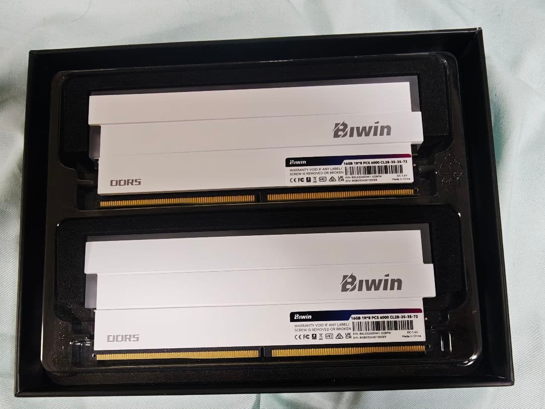 メモリー B1win DV100 DDR5 32GB 6000MHz RGB