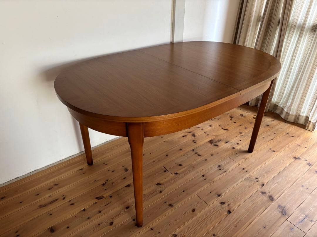 S.F.LTD/ストーンヒルファニチャー　オーバルエクステンションテーブル