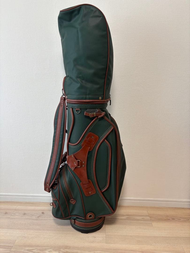【◎美品•希少】HONMA グリーンキャディバッグ ゴルフバッグ