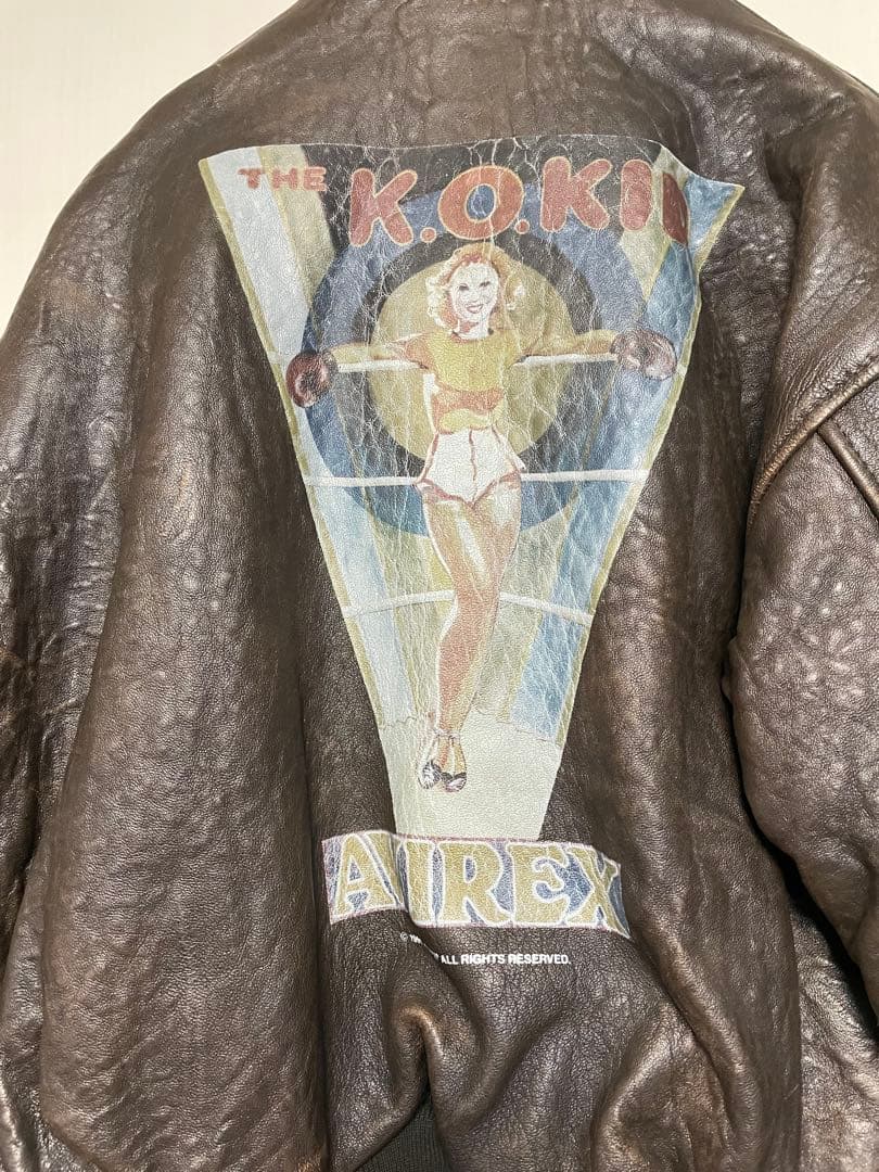 フライトジャケット　A-2 ＡＶＩＲＥＸ