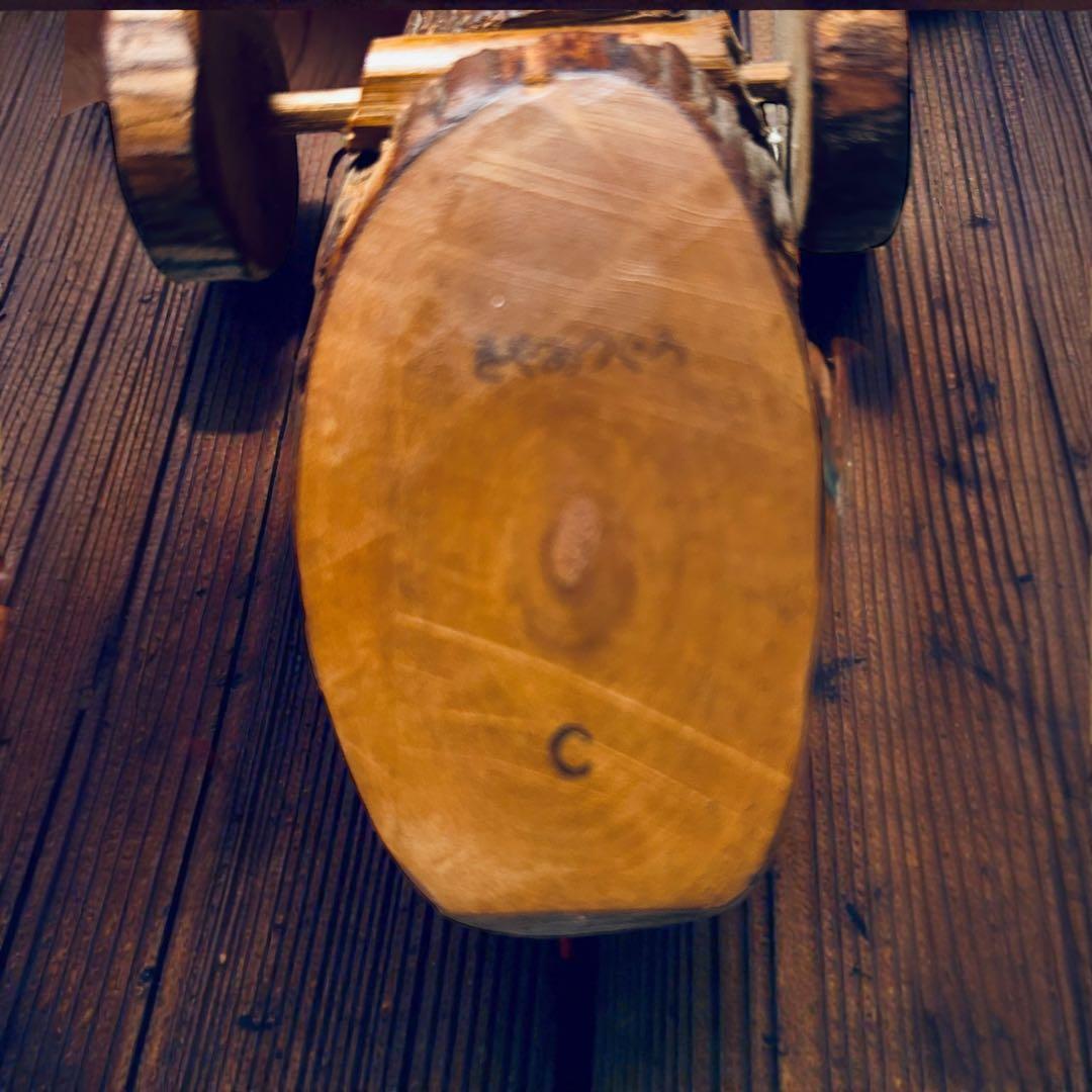 佐賀県廃絶郷土玩具 杵島山（きしまやま）一刀彫り・きゃつぐろC・新里真紗生 民藝